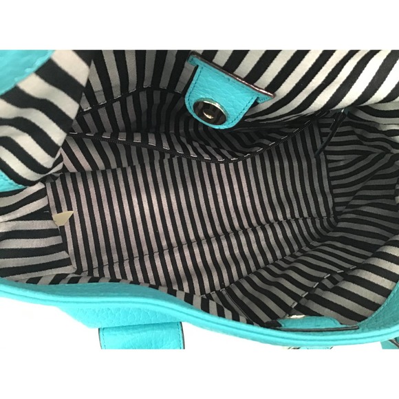 Kate Spade Carmen Southport Avenue Pebbled Leather Satchel Handbag - Picture 4 of 6